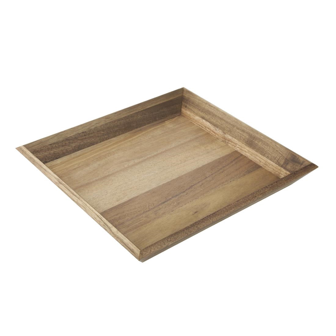 Olympia Acacia Rectangular Tray 380x355mm - DP885  Olympia