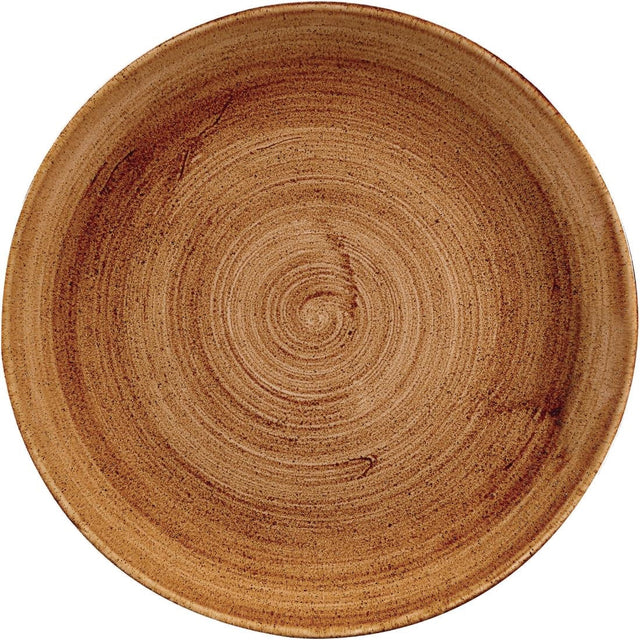 Churchill Stonecast Patina Coupe Plates Vintage Copper 288mm (Pack of 12) - DR660  Churchill