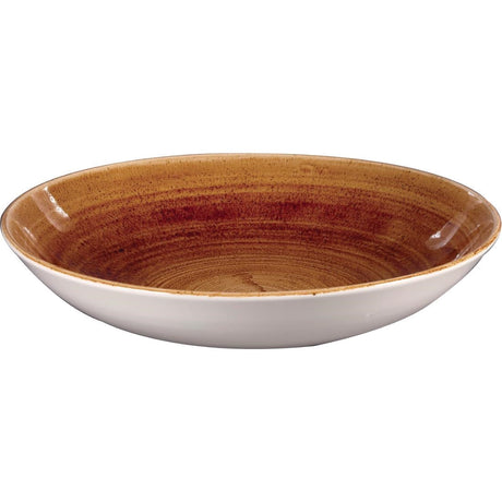 Churchill Stonecast Patina Coupe Bowls Vintage Copper 248mm (Pack of 12) - DR664  Churchill