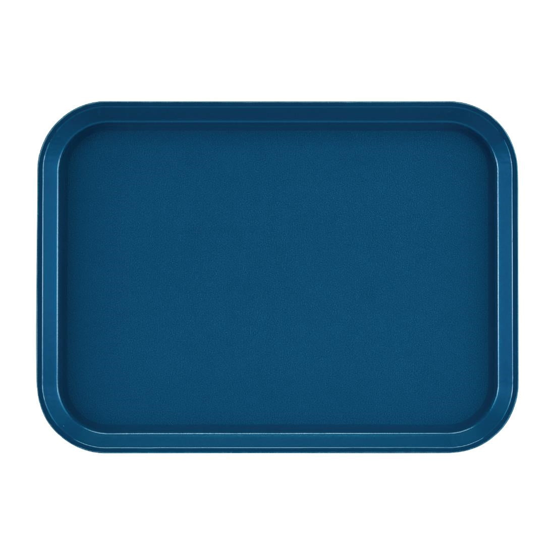 Cambro EpicTread Fibreglass Rectangular Non-Slip Tray Blue 350mm - DS517  Cambro