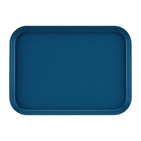 Cambro EpicTread Fibreglass Rectangular Non-Slip Tray Blue 350mm - DS517  Cambro