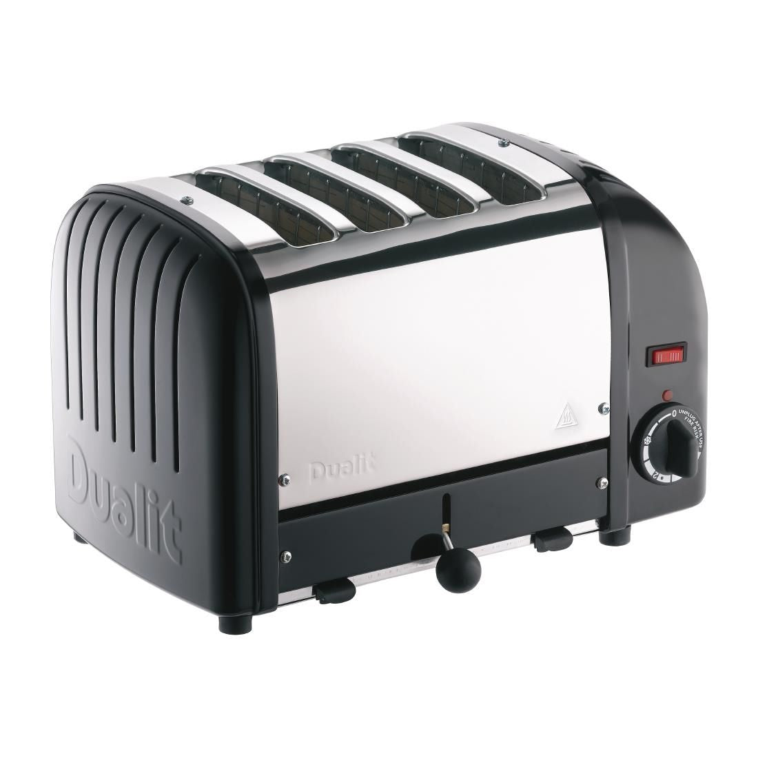 Dualit 4 Slice Vario Toaster Black 40344 - E266 Toasters Dualit