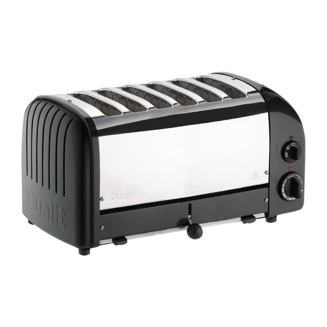 Dualit 6 Slice Vario Toaster Black 60145 - E267 Toasters Dualit