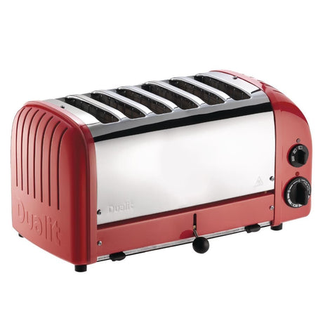 Dualit 6 Slice Vario Toaster Red 60154 - GD395 Toasters Dualit