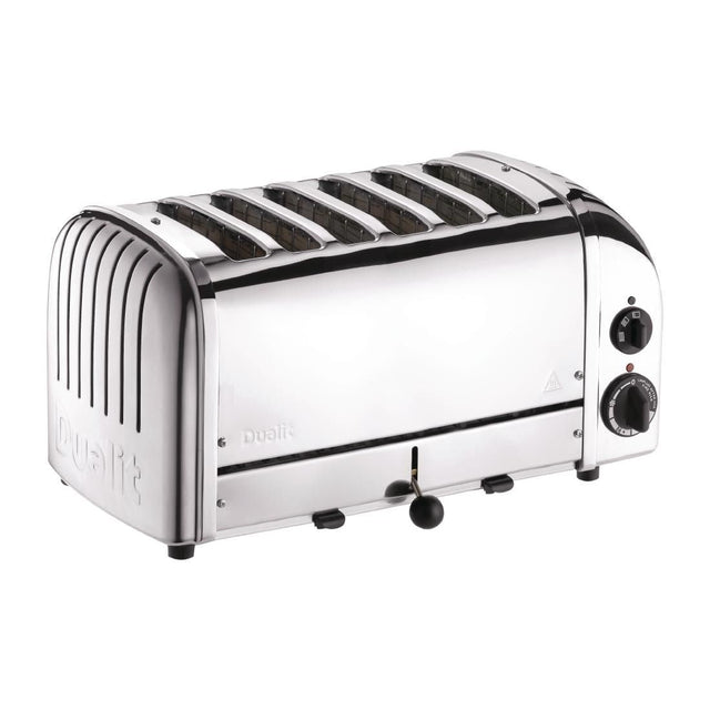 Dualit 6 Slice Vario Toaster Stainless Steel 60144 - E972 Toasters Dualit