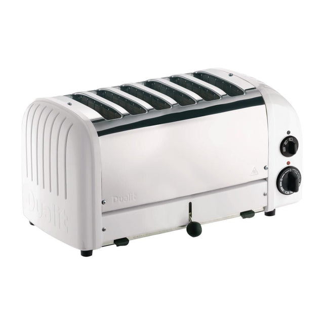 Dualit 6 Slice Vario Toaster White 60146 - E975 Toasters Dualit