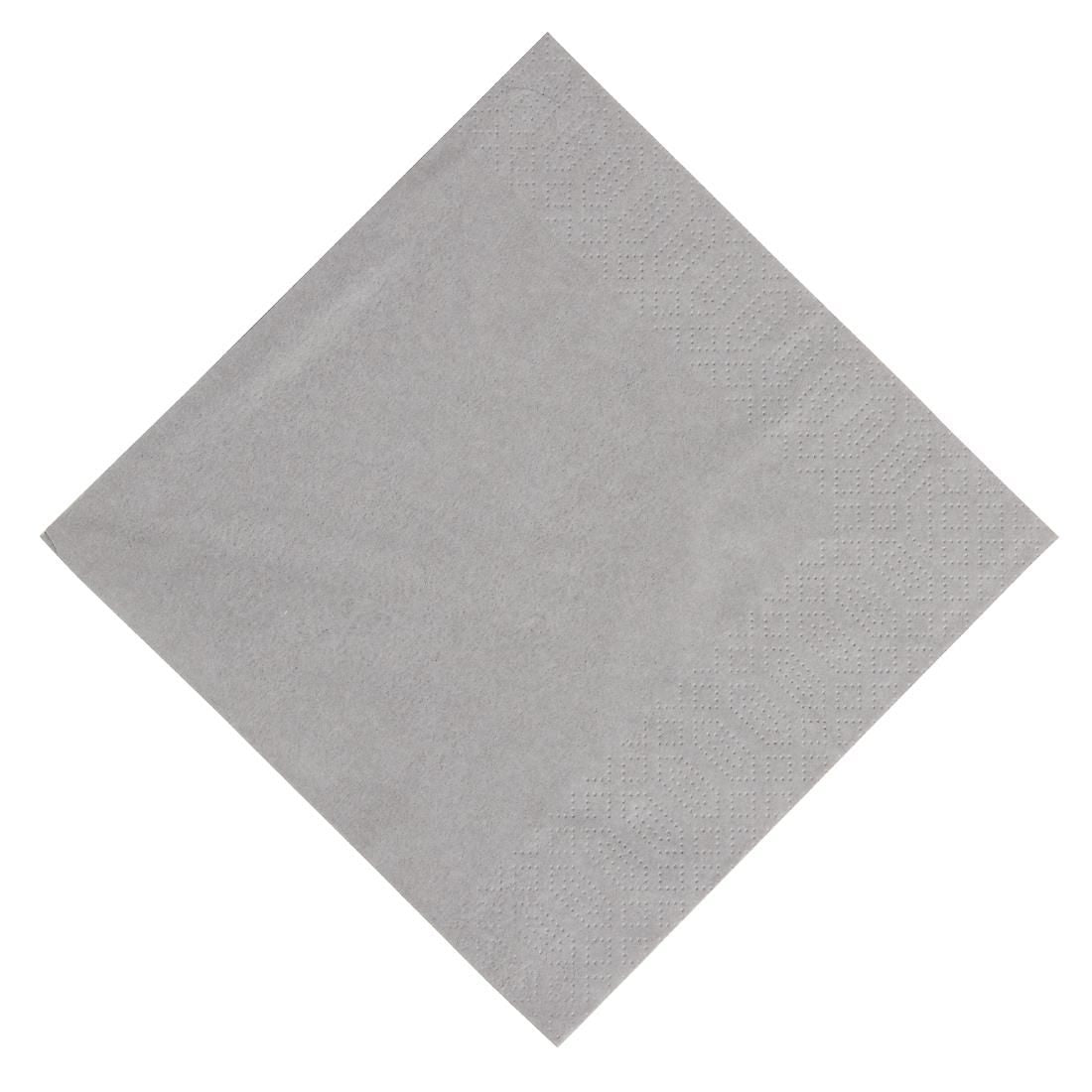 Duni Compostable Lunch Napkins Granite Grey 330mm (Pack of 1000) - GJ103 Paper Napkins Duni