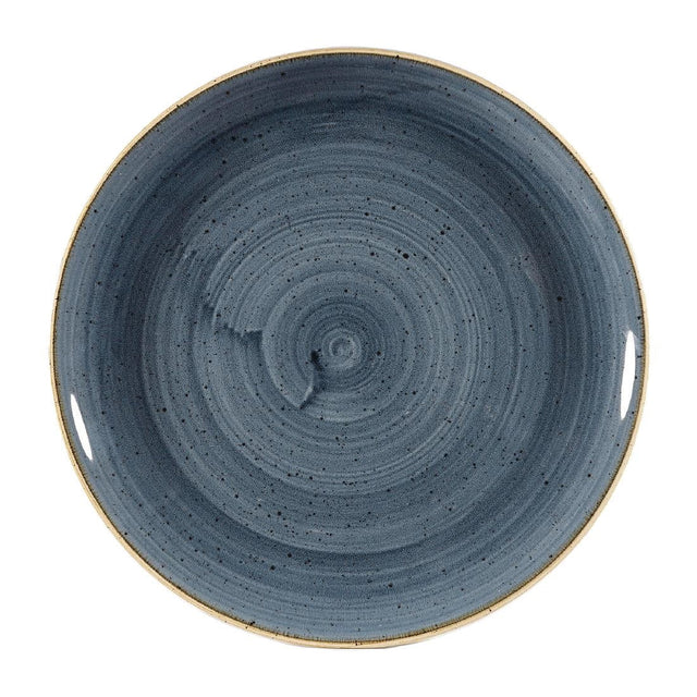 Churchill Stonecast Coupe Plates Blueberry 288mm (Pack of 12) - DW350  Churchill