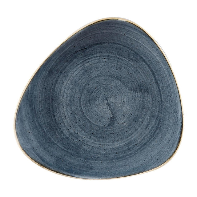 Churchill Stonecast Triangular Plates Blueberry 229mm (Pack of 12) - DW363  Churchill