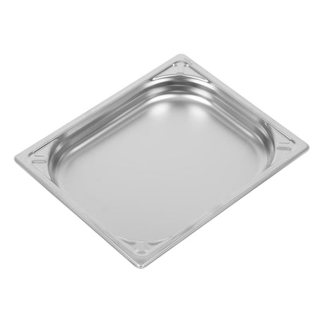 Vogue Heavy Duty Stainless Steel 1/2 Gastronorm Tray 40mm - DW437  Vogue