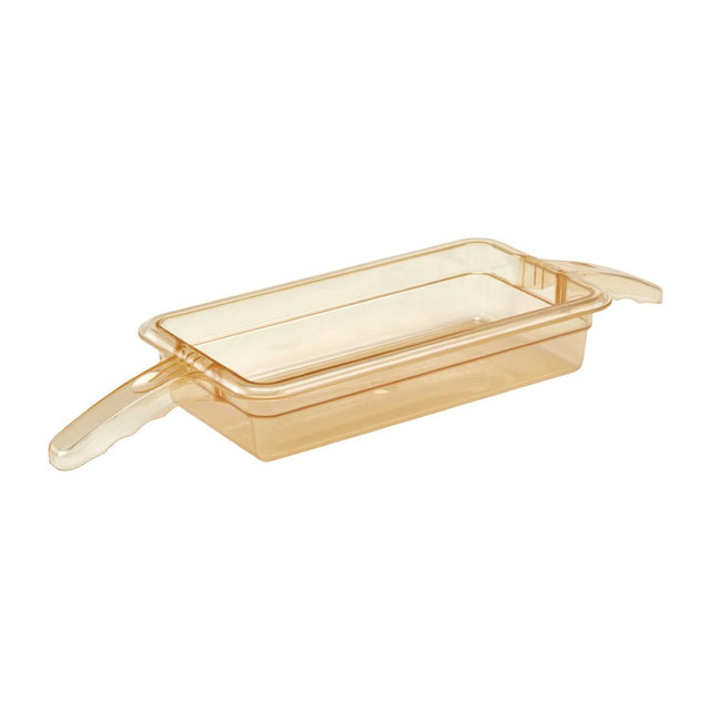 Cambro High Heat 1/3 Gastronorm Food Tray With Double Handle 65mm - DW488  Cambro