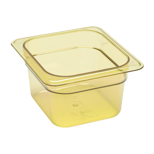 Cambro High Heat 1/6 Gastronorm Food Tray 100mm - DW493  Cambro