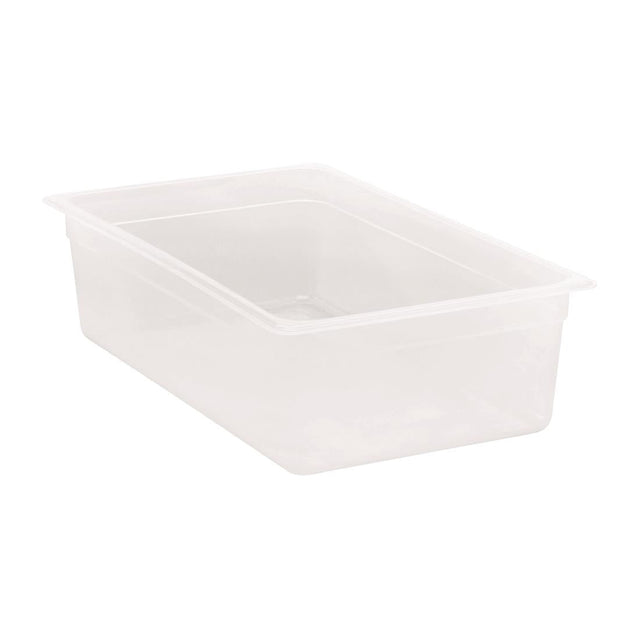 Cambro Polypropylene 1/1 Gastronorm Food Tray 150mm - DW501  Cambro