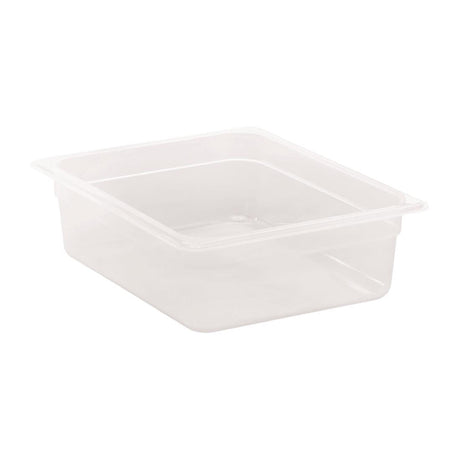 Cambro Polypropylene 1/2 Gastronorm Food Tray 100mm - DW502  Cambro