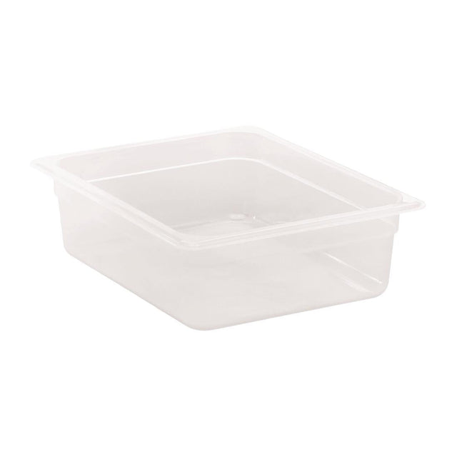 Cambro Polypropylene 1/2 Gastronorm Food Tray 100mm - DW502  Cambro