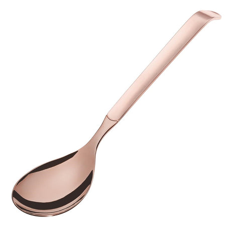 Amefa Buffet Large Salad Spoon Copper (Pack of 6) - DX649  Amefa