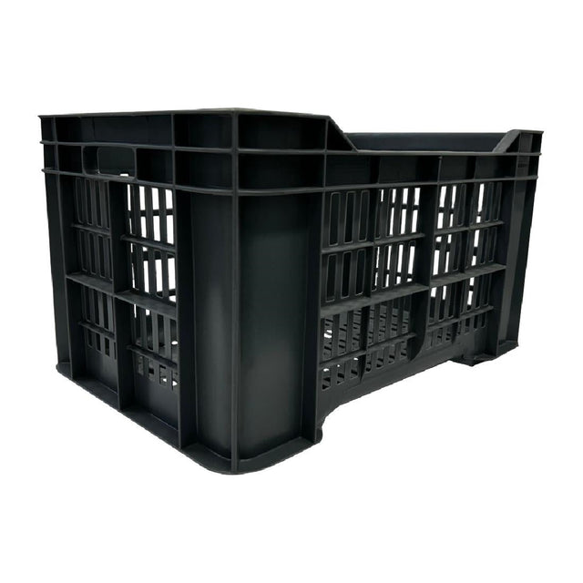 Vogue Perforated Plastic Storage Crate 542x360x290mm - DX998  Vogue