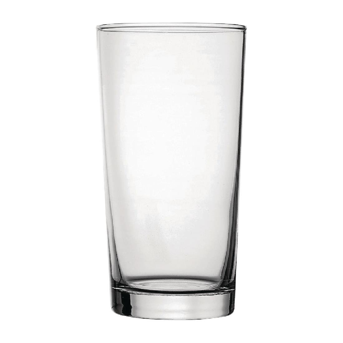 Utopia Nucleated Toughened Conical Beer Glasses 560ml CE Marked (Pack of 48) - DY267  Utopia