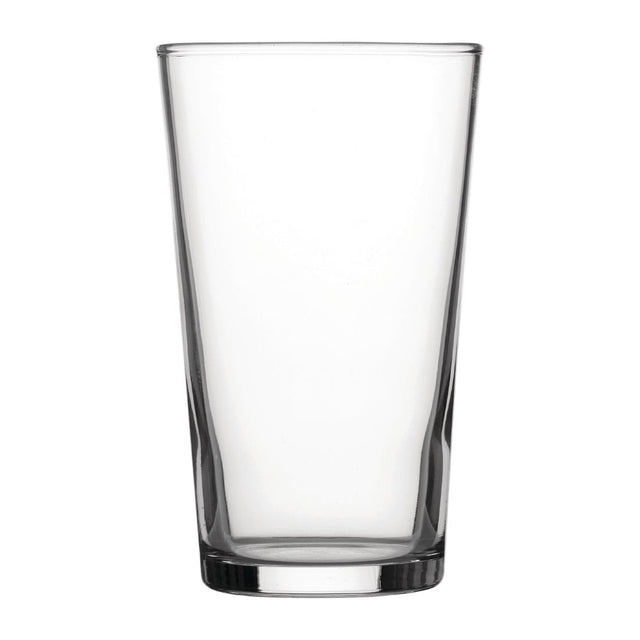 Utopia Toughened Conical Beer Glasses 280ml CE Marked (Pack of 48) - DY268  Utopia