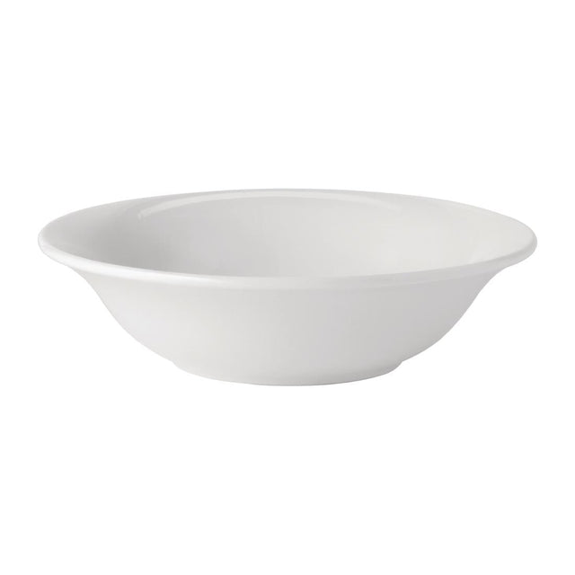 Utopia Pure White Oatmeal Bowls 150mm (Pack of 24) - DY329  Utopia