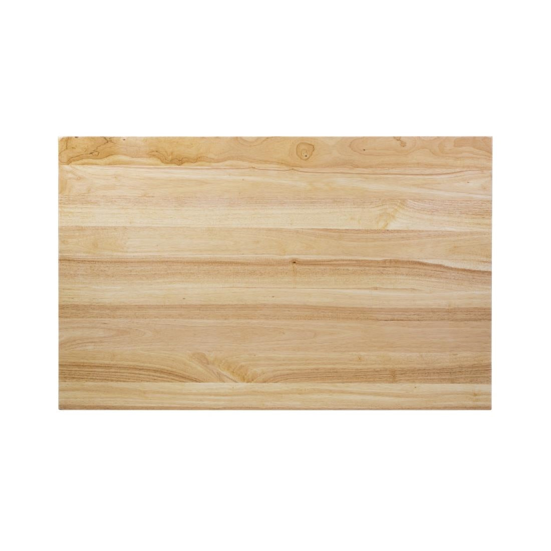 Bolero Pre-drilled Rectangular Tabletop Natural 1100 x 700mm - DY727  Bolero