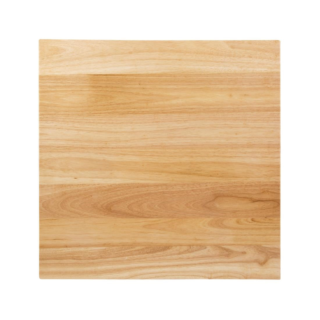 Bolero Pre-drilled Square Table Top Natural 700mm - DY737  Bolero