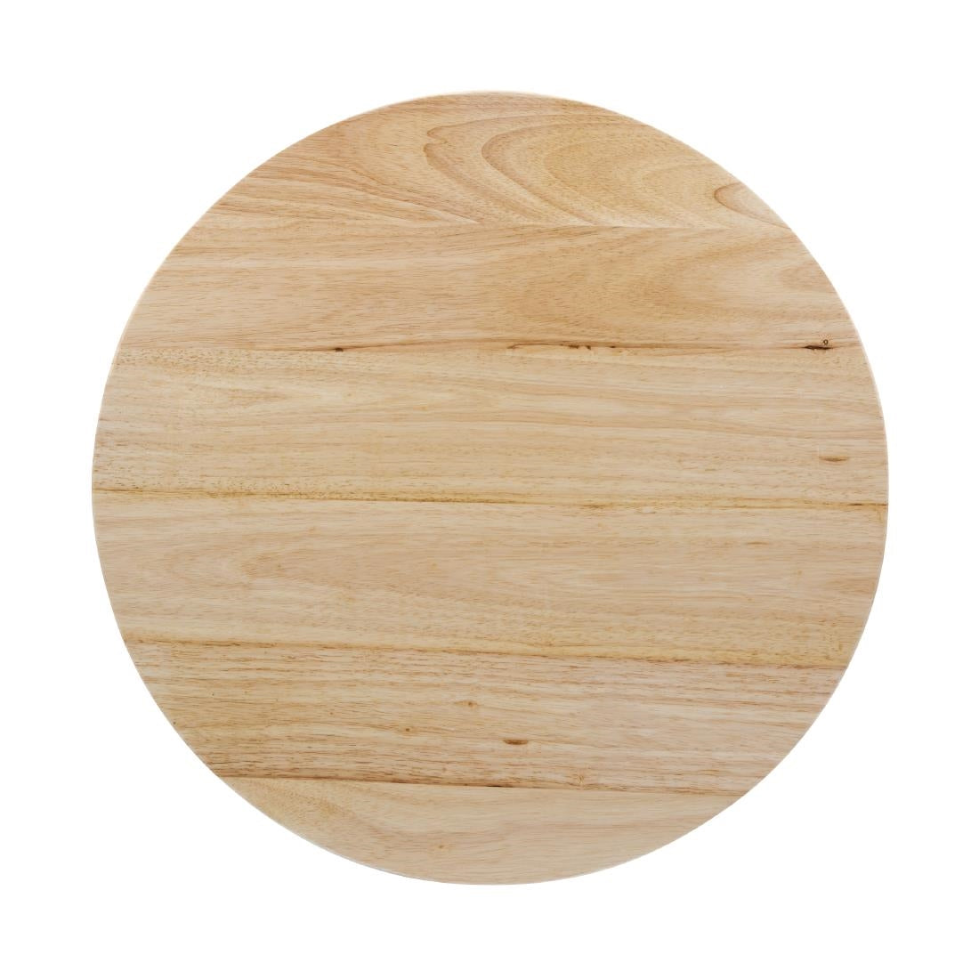 Bolero Pre-drilled Round Tabletop Natural 600mm - DY738  Bolero