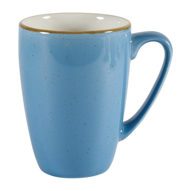 Churchill Stonecast Mugs Cornflower Blue 340ml 12oz (Pack of 12) - DY883  Churchill