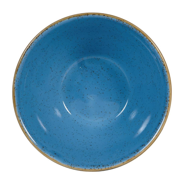 Churchill Stonecast Zest Bowls Cornflower Blue 121mm (Pack of 12) - DY890  Churchill