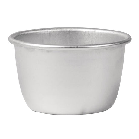 Vogue Aluminium Mini Pudding Basin 200ml - E047  Vogue