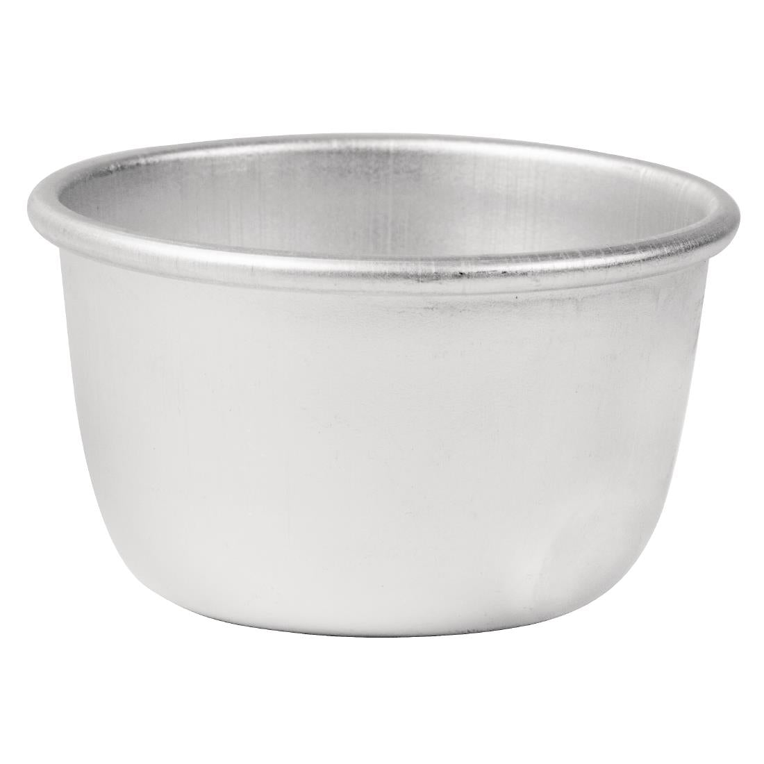 Vogue Aluminium Mini Pudding Basin 105ml - E048  Vogue