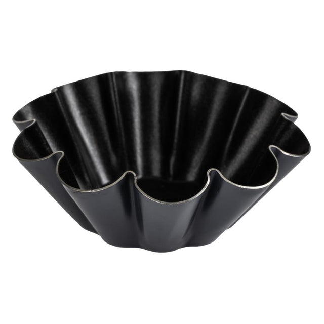 Matfer Bourgeat Non-Stick Mini Brioche Tin 75mm (Pack of 12) - E238  Matfer Bourgeat