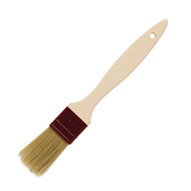 Matfer Bourgeat Pastry Brush Natural Flat Bristles 3.5cm - E442  Matfer Bourgeat
