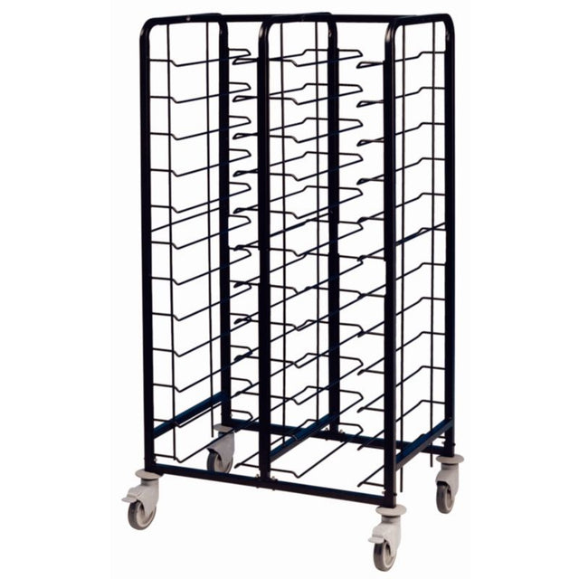 EAIS Powder Coated Enamel Clearing Trolley 24 Shelves - DP291 Clearing Trolleys EAIS