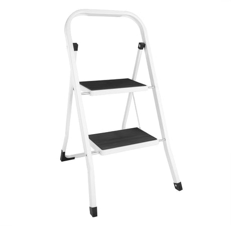 Folding Step Stool 2 Tread - F018  Vogue