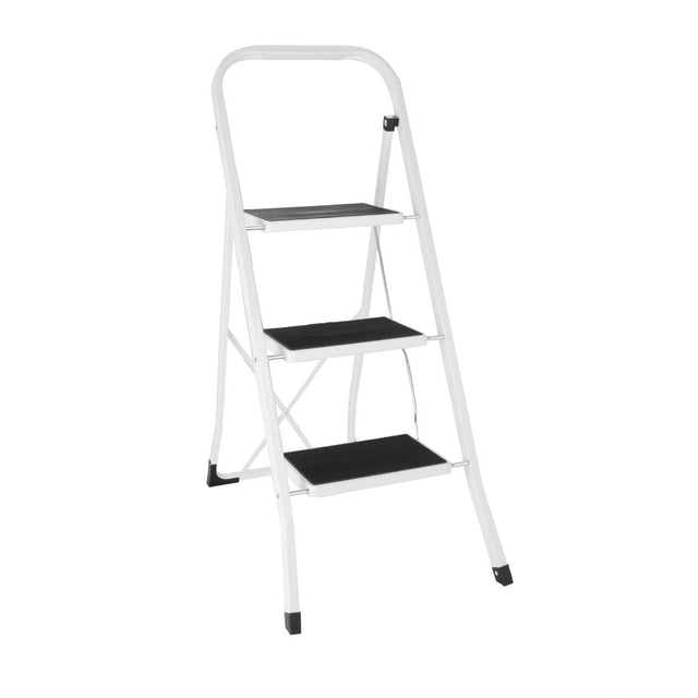 Folding Step Stool 3 Tread - F019  Vogue