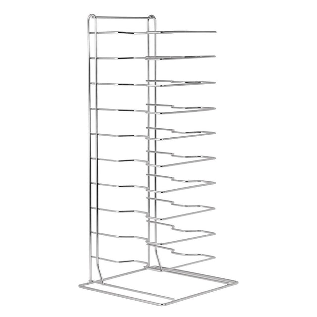 Vogue Pizza Pan Stacking Rack 11 Slot - F026  Vogue