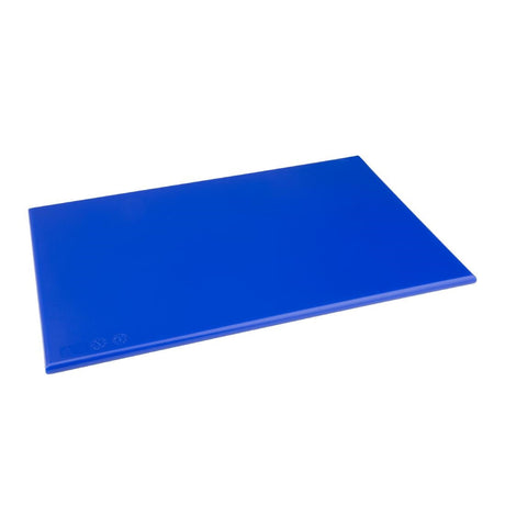 Hygiplas High Density Antibacterial Blue Chopping Board 455x305x12mm - F159  Hygiplas