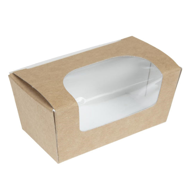 Colpac Compostable Kraft Cake Boxes with Window Small (Pack of 500) - FA360  Colpac