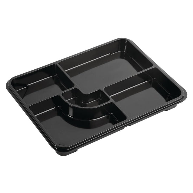 Faerch Recyclable Bento Boxes Base Only 263 x 201mm (Pack of 100) - FB291 Takeaway Food Containers Faerch