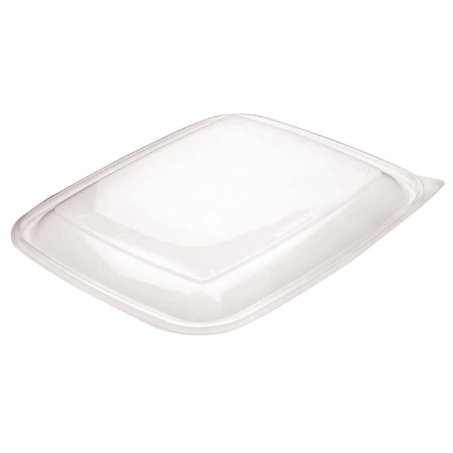 Fastpac Large Rectangular Food Container Lids 1350ml / 48oz (Pack of 150) - DW785 Takeaway Food Containers FastPac