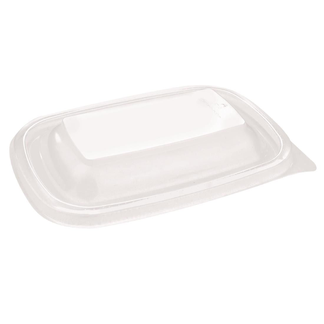 Fastpac Small Rectangular Food Container Lids 500ml / 17oz - DW783 Takeaway Food Containers FastPac