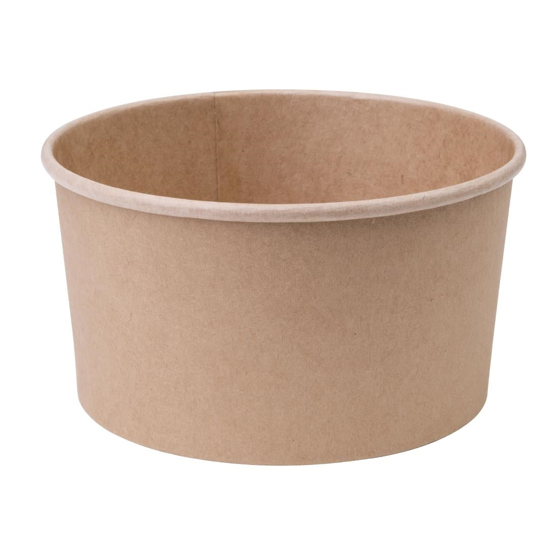 Fiesta Compostable Round Kraft Salad Bowls 1000ml / 35oz (Pack of 300) - FB198  Fiesta