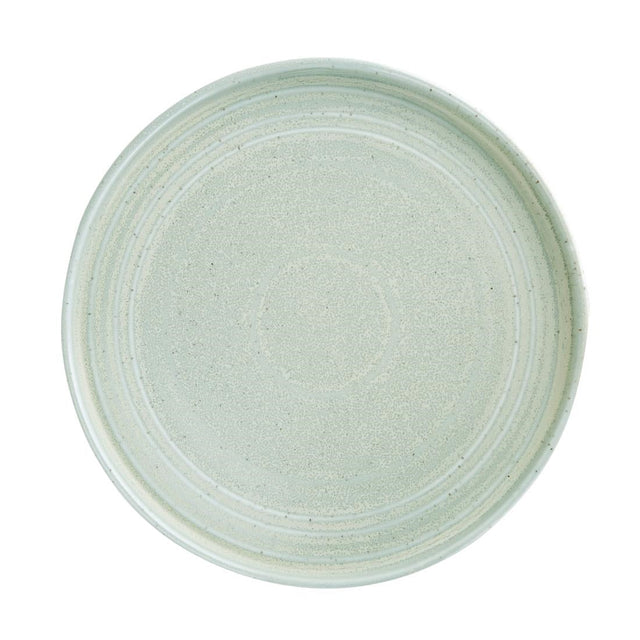 Olympia Cavolo Flat Round Plates Spring Green 270mm (Pack of 4) - FB564  Olympia