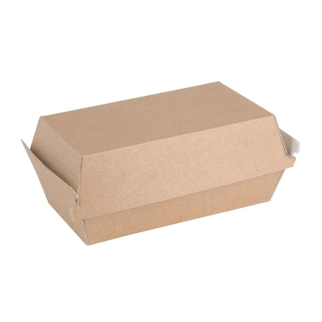 Fiesta Green Compostable Kraft Food Boxes Small 172mm (Pack of 200) - FB666 Takeaway Food Containers Fiesta Green