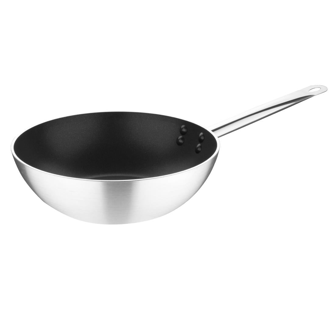 Vogue Non-stick Teflon Aluminium Platinum Plus Wok 300mm - FB690  Vogue