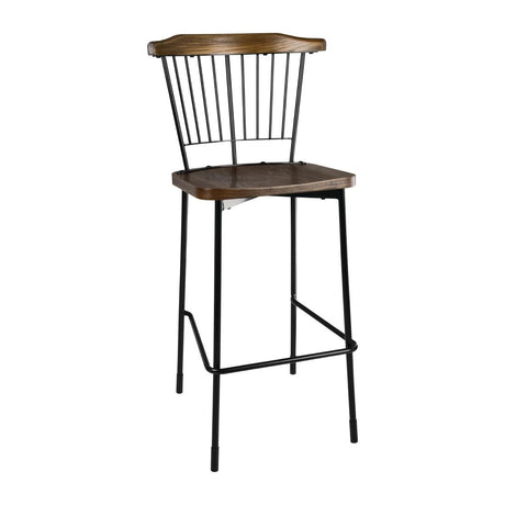 Bolero Scandi High Stools Black (Pack of 2) - FB873 Stools Bolero