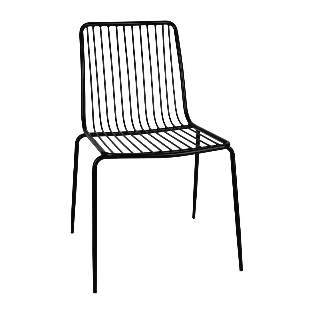 Bolero Steel Wire Dining Chairs (Pack of 4) - FB874 Chairs Bolero