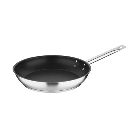 Vogue Stainless Steel Non-Stick Teflon Platinum Plus Frying Pan 28cm - FC097  Vogue