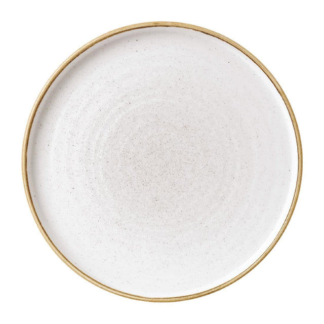 Churchill Stonecast Walled Chefs Plates Barley White 260mm (Pack of 6) - FC161  Churchill